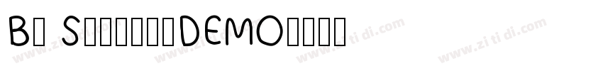 Bw StretchDEMO字体转换